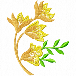 Flowers And Tree Embroidery Design 10 Flowers And Tree Embroidery Design 10